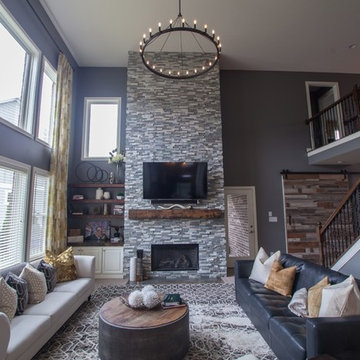 Fishers Residence - Contemporary Rustic + Industrial