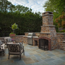 outdoor kitchen