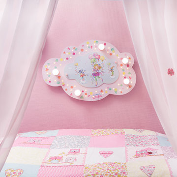 Elobra Kinderlampe Wand-/ Deckenleuchte Prinzessin Lillifee Ballonschaukel 13099