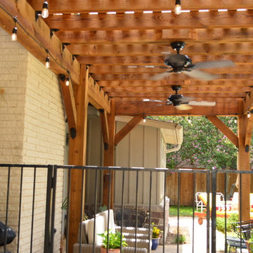 Farmer's Branch, TX, Custom Patio and Pergola