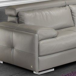 Gary Leather Sectional by Nicoletti - Products
