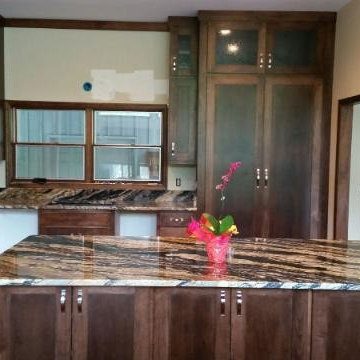 Mission Stained Maple with Supreme Fantasy Granite