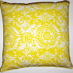 Printed organic cotton pillow covers - Decorative Pillows
