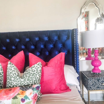 Bright & Bold Master Bedroom