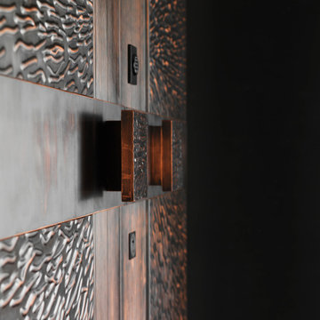 Ingresso blindato in rame