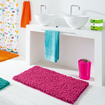 Bright Colours Bathroom Decor Ideas