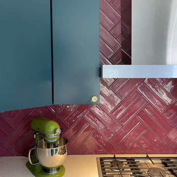 Colorful Tile and Floor Surfaces in a Quad Cities Home