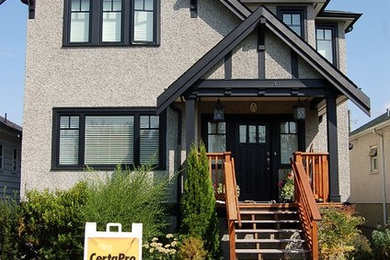 Inspiration for an exterior home remodel in Vancouver