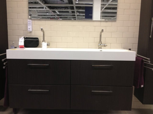 Ikea Bathroom Sinks Vanity, 48 Double Vanity Ikea