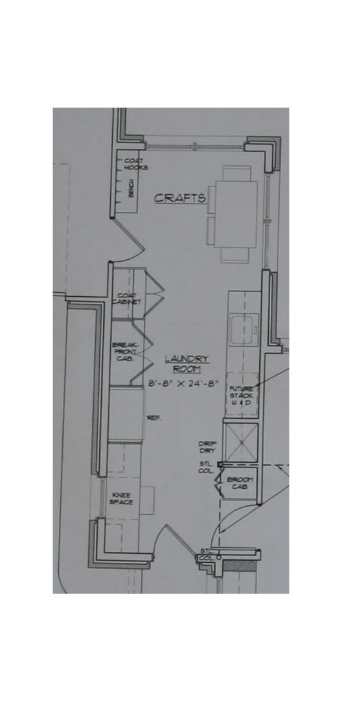 Utility and laundry room layouts