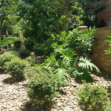 Finished Landscape in Shavano Park, San Antonio, Texas