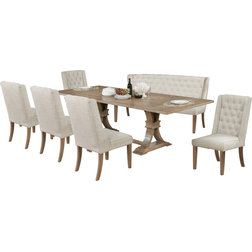 Transitional Dining Sets by All in One Furniture