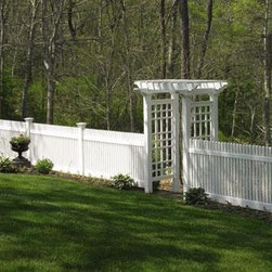 4ft Chestnut Hill with Arbor - Pergolas