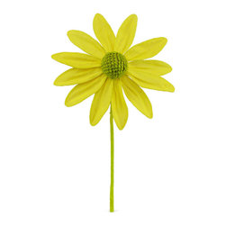 Shea's Wildflower - 14" Yellow Flower - Wreaths And Garlands