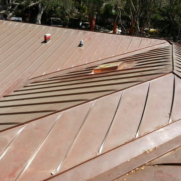Monterey Copper Standing Seam Roof