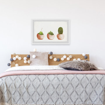 "Copper Pots" Framed Painting Print