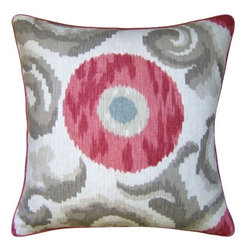 Tania Misty Rose Pillow - Decorative Pillows