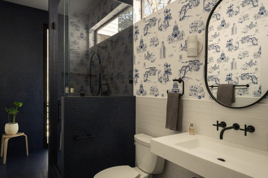 Bathroom - transitional bathroom idea in Austin