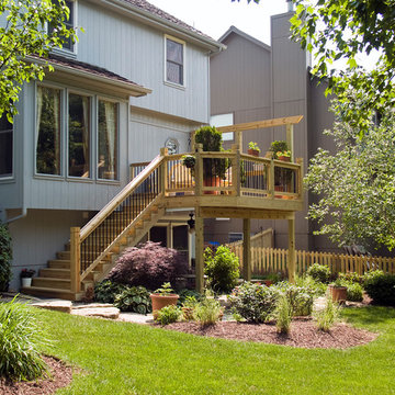 DeWitt - Pressure treated deck in Kansas City