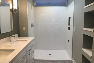 Bathroom - modern bathroom idea in Denver