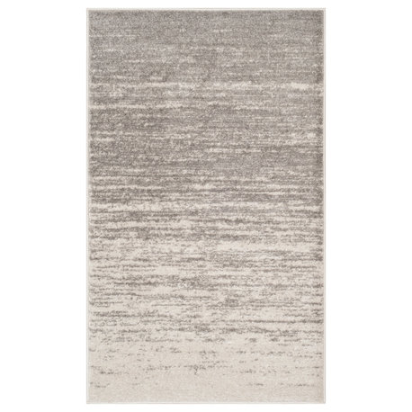 Safavieh Adirondack Collection ADR113 Rug, Light Grey/Grey, 3'x5'