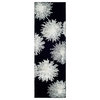 Safavieh SoHo Collection SOH712 Rug, Black/White, 2'6" X 6'