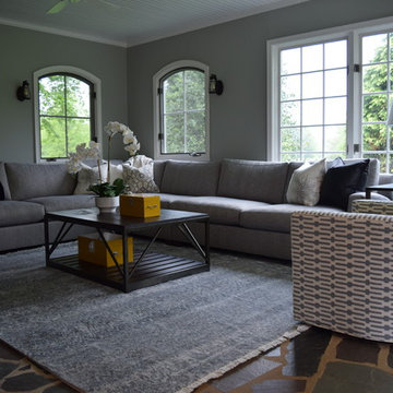 Cool and Calm Sunroom