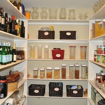 Pantry after