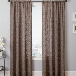 Blindsgalore Signature Drapery Panel: Concord Faux Linen - Curtains