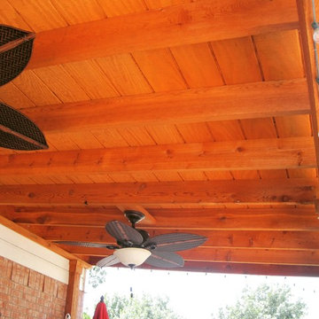 Tongue and Groove Patio Extension