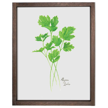 "Nature's Lace 2" Parsley Farmhouse Signs, 13x19