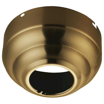 Monte Carlo Fan Company Sloped Ceiling Adapter, Burnished Brass