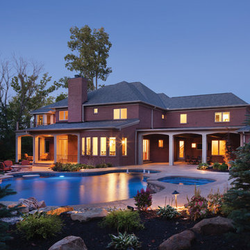 Barnsley Tudor Brick Home - Ohio