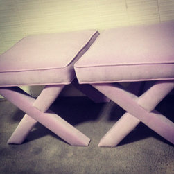 Custom X Benches - Footstools And Ottomans