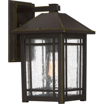 Quoizel CPT8408PN Cedar Point 1 Light Outdoor Lantern - Palladian Bronze
