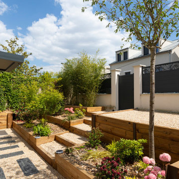 Un jardin fleuri aux airs de vacances ...