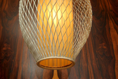 50er Deckenlampe Mategot Style