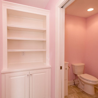 75 Beautiful Pink Bathroom With Laminate Countertops Pictures