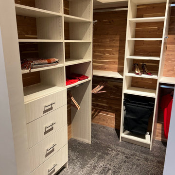 Boston and Providence area Custom Closet with Cedar Backing