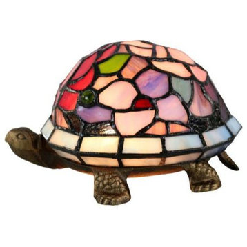 Dale Tiffany TA20109 Toto Turtle Flal, 1 Light Accent Lamp-4.5 In an