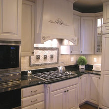 Backsplash and Emerald Pearl granite