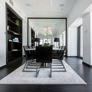 Kährs Oak Nouveau Charcoal | Dubai Marina Cayan Tower