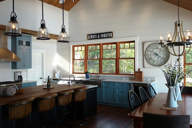 Example of a kitchen design in Other