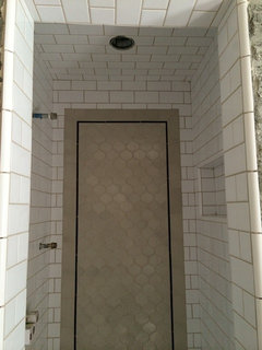 Grey grout Grey grout