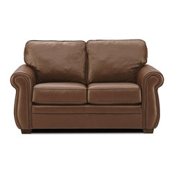 Leather Loveseats & Smaller Leather Sofas - Products