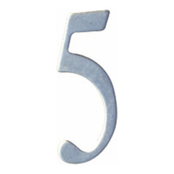 2" Stainless Steel Self Adhesive Address, Number 5