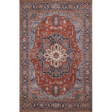 Momeni Afshar Afs37 Traditional Rug, Red, 10'0"x14'0"