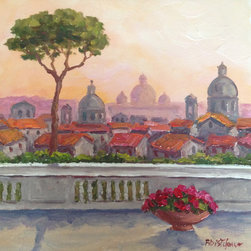Roman Vista by Francesca DiStefano - Paintings