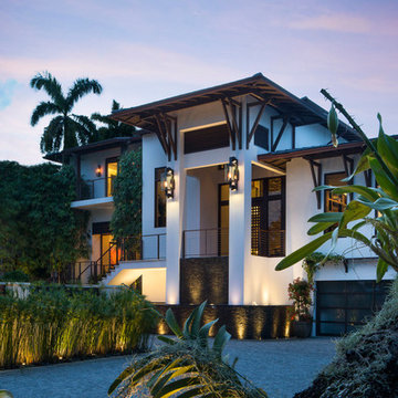 Contemporary outdoor lighting