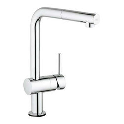 Grifo de cocina Grohe Minta Touch ca&ntilde;o extra&iacute;ble en L - Kitchen Mixers